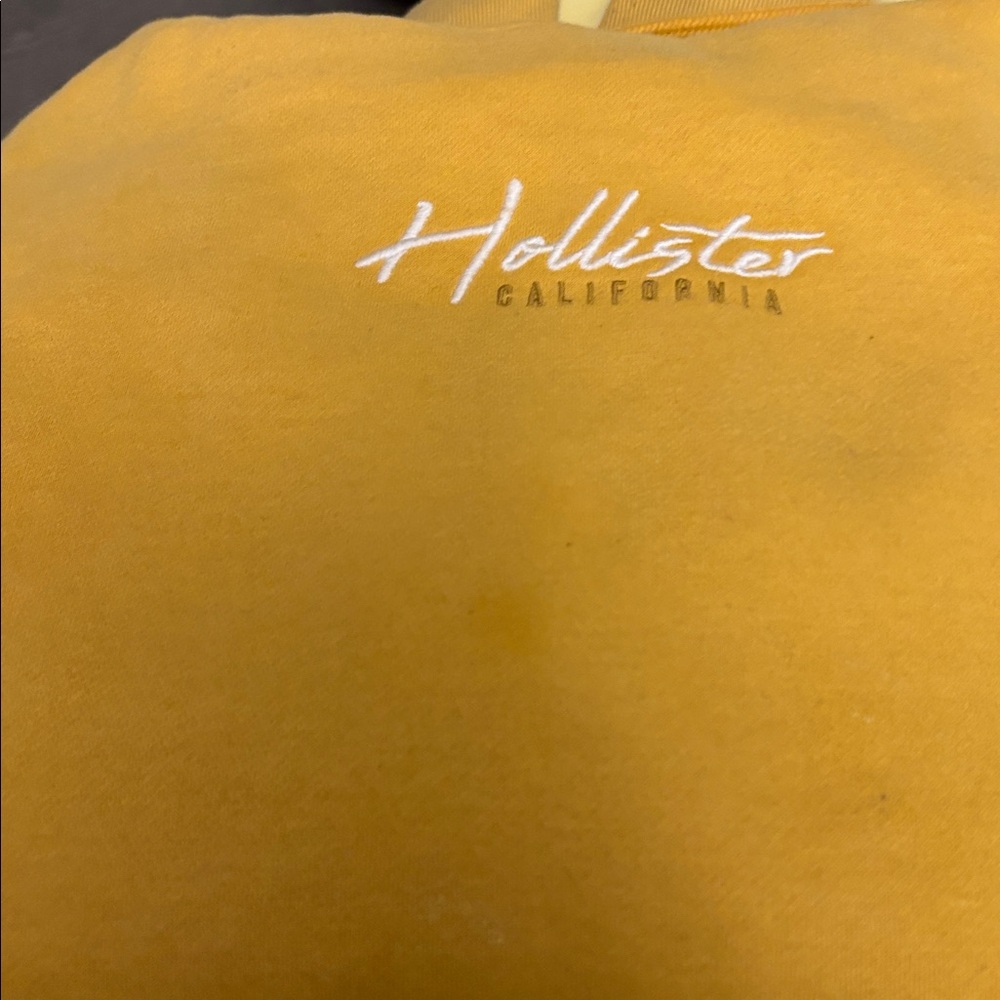 Hollister Mustard Sweatshirt